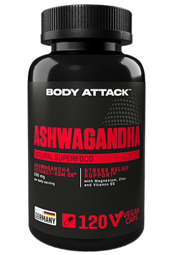 Kép Ashwagandha 120 Kapszula - Body Attack