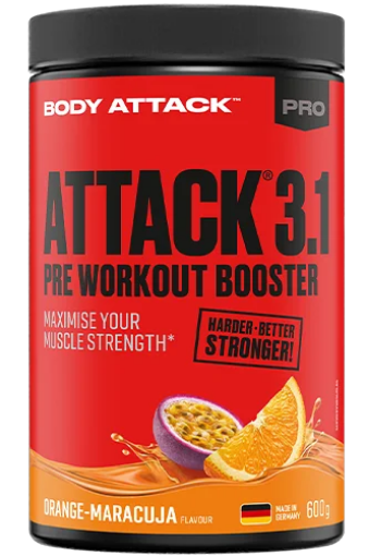 Kép PRE ATTACK 600G - Zöld Alma BODY ATTACK