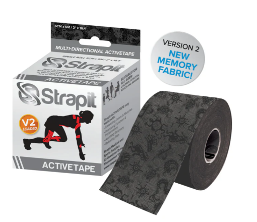 Kép DYNAMIC ACTIVETAPE 5CM x 5M  - FEKETE/FEKETE