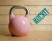 Kép Rózsaszín kettlebell 8 kg - ROCKIT