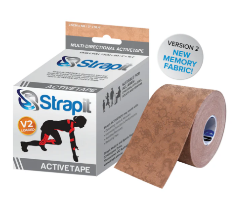 Kép DYNAMIC ACTIVETAPE 7,5CM x 5M - BÉZS/BÉZS