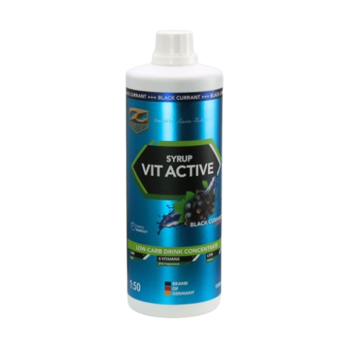 Kép VITACTIVE SZIRUP + L-KARNITIN - 1000ML FEKETESZEDER