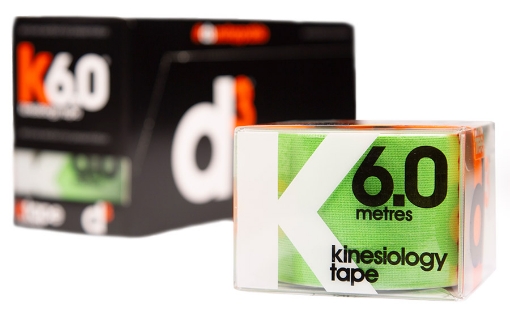 Kép K6.0 Kineziológiai Szalag Lime 5cm x 6m - d3Tape